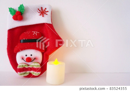 聖誕形象亮紅色雪人手套 聖誕形象亮紅色雪人手套 83524355