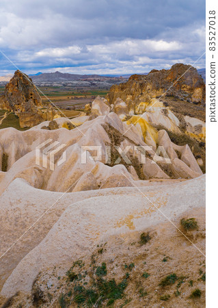 土耳其卡帕多西亞奇怪的岩層 土耳其卡帕多西亞奇怪的岩層 83527018