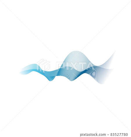 Wave line vector icon illustration Wave line vector icon illustration 83527780