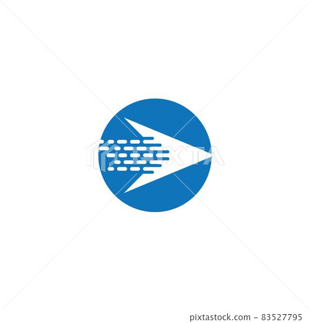 Arrow logo template vector icon illustration Arrow logo template vector icon illustration 83527795