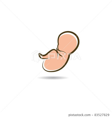 Baby logo vector icon Baby logo vector icon 83527829