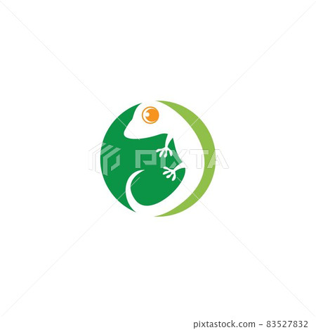 Lizard logo template vector icon illustration Lizard logo template vector icon illustration 83527832