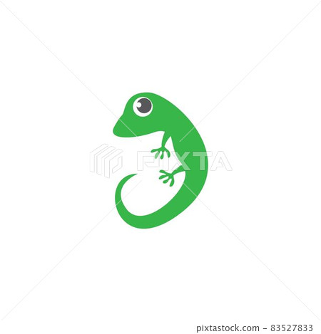 Lizard logo template vector  icon illustration 83527833