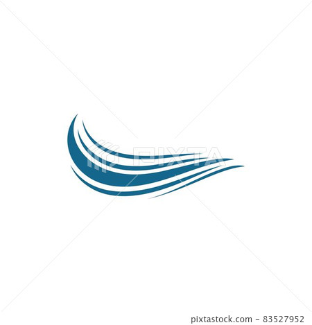 Water wave vector icon illustration Water wave vector icon illustration 83527952