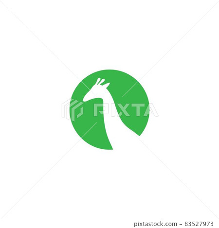 Giraffe logo template vector icon illustration Giraffe logo template vector icon illustration 83527973