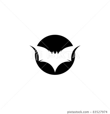 Bat logo template vector icon illustration Bat logo template vector icon illustration 83527974