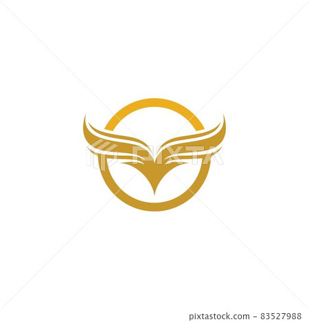Wing logo template symbol icon illustration Wing logo template symbol icon illustration 83527988
