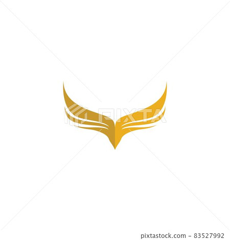 Wing logo template symbol icon illustration Wing logo template symbol icon illustration 83527992