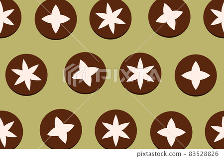 Shiitake mushroom decoration background horizontal position green Shiitake mushroom decoration background horizontal position green 83528826