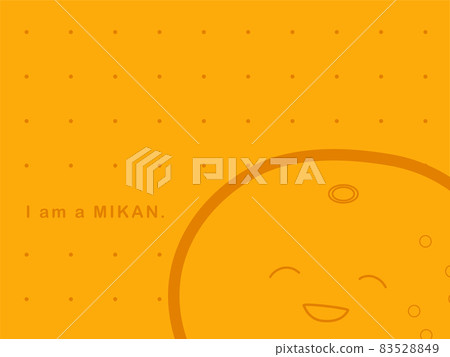 4: 3 wallpaper with one smiling mandarin orange and polka dots 4: 3 wallpaper with one smiling mandarin orange and polka dots 83528849