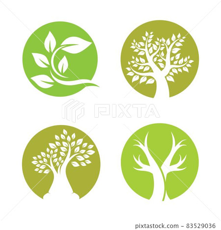 Tree logo images design-插圖素材 [83529036] - PIXTA圖庫