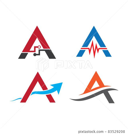 Letter a logo images 83529208