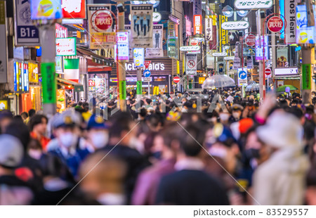 日本東京街景萬聖節“狂潮”,澀谷驚爆人群,不再混亂=10月31日 日本東京街景萬聖節“狂潮”,澀谷驚爆人群,不再混亂=10月31日 83529557