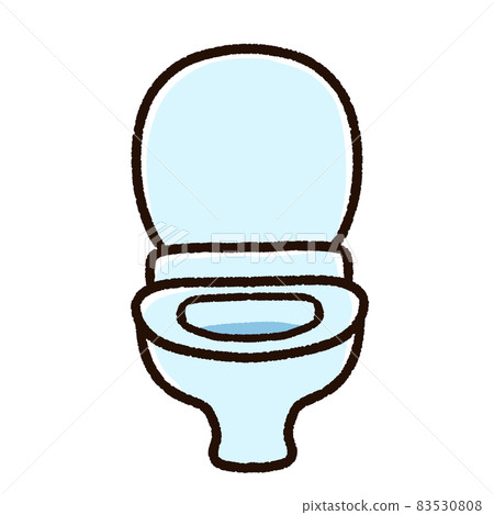 Light blue simple toilet Light blue simple toilet 83530808