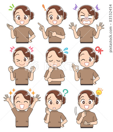 一位女士在脊椎按摩師/按摩店的插圖 一位女士在脊椎按摩師/按摩店的插圖 83532454