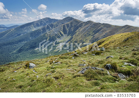 Low Tatras mountain scenery, Slovakia Low Tatras mountain scenery, Slovakia 83533703