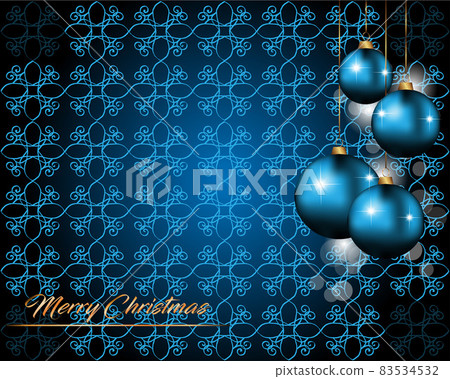 2022 Elegant merry christmas background for your covers or cards. 83534532