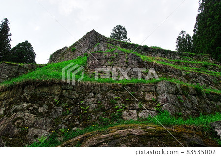 Iwamura Castle Honmaru Koguchi 6-tiered wall: Gifu Iwamura Castle Honmaru Koguchi 6-tiered wall: Gifu 83535002