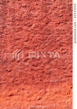 Old red weathered rough wall texture 83535910