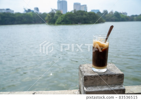 Vietnamese coffee to drink at a cafe on Hoàn Kiếm 83536515