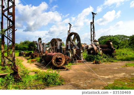Former rum factory at Marienburg at Suriname 83538469