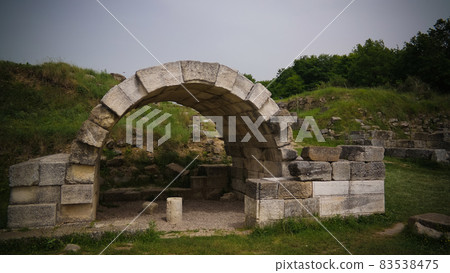 Ruins of an ancient Greek city of Apollonia , Fier County, Albania Ruins of an ancient Greek city of Apollonia , Fier County, Albania 83538475