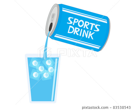 Canned juice aluminum can vector illustration 83538543