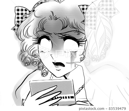 70's Shojo manga Overuse and insufficient balance Vertical roll lady shocked by passbook 70's Shojo manga Overuse and insufficient balance Vertical roll lady shocked by passbook 83539479