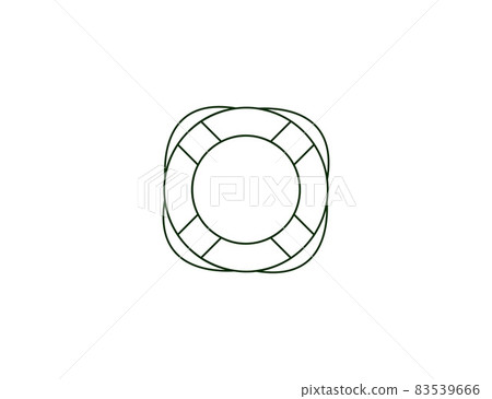 Water, sea, ocean, lifebuoy icon. Vector illustration. Flat design. Water, sea, ocean, lifebuoy icon. Vector illustration. Flat design. 83539666