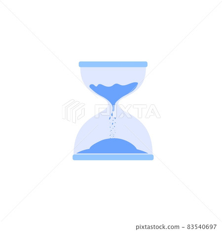 Flat cartoon hourglass,time tracking and following daily schedule vector illustration concept Flat cartoon hourglass,time tracking and following daily schedule vector illustration concept 83540697