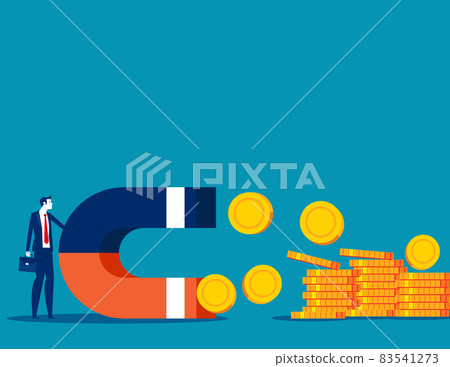 Start earn money concept. Business financial success 83541273