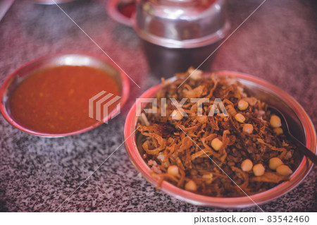 Egyptian national dish "Koshary" Cheap soul food that is popular with the common people all over Egypt Egyptian national dish "Koshary" Cheap soul food that is popular with the common people all over Egypt 83542460