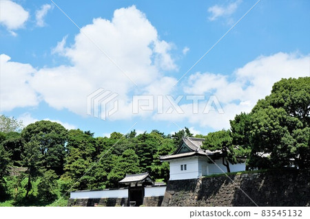 塗白石膏的櫻田門風景 塗白石膏的櫻田門風景 83545132