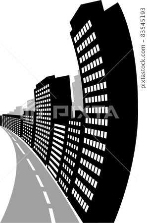 Image of running through the city 83545193