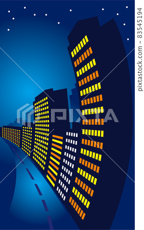 Image of running through the city 83545194