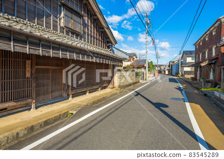 Townscape of Ichibasho, Matsusaka City, Mie Prefecture 83545289