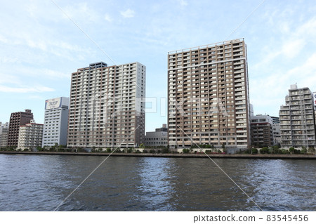 Sumida River cityscape Sumida River cityscape 83545456