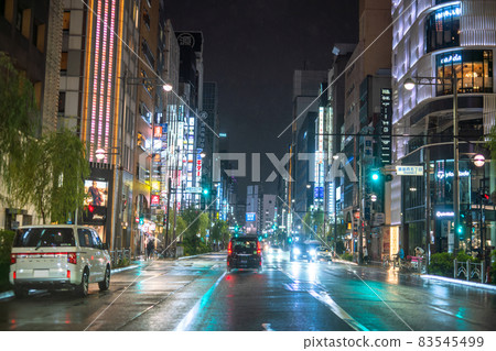 《東京》之夜銀座 / 雨夜 83545499