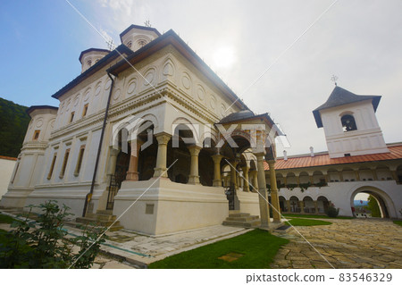 Monastery Horezu is architectural landmark 83546329