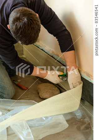 Damping tape to improve the quality and durability of floor screed, a novelty in construction 83546541