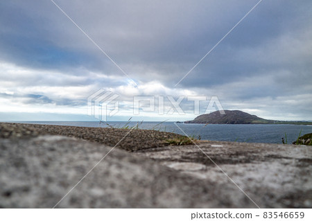Dunaff Head seen from Lenan Head fort at the north coast of County Donegal, Ireland. 83546659