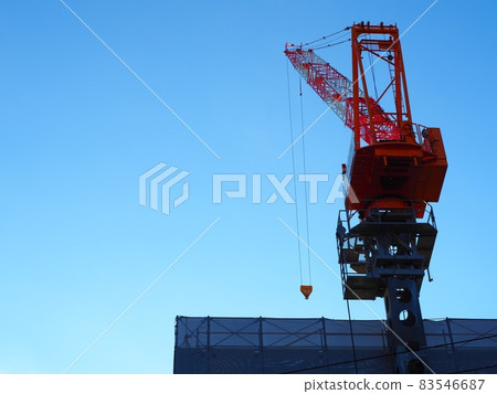 Crane image material 83546687