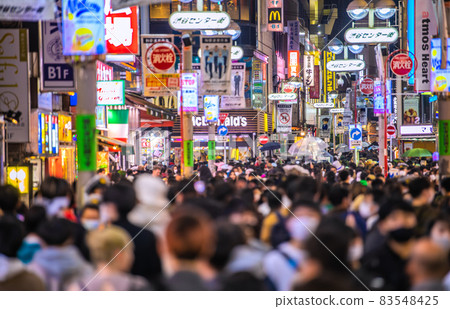 日本東京街景萬聖節“狂潮”,澀谷驚爆人群,不再混亂=10月31日 日本東京街景萬聖節“狂潮”,澀谷驚爆人群,不再混亂=10月31日 83548425