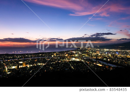 Dusk from Kanukiyama Park, Numazu City, Shizuoka Prefecture 83548435