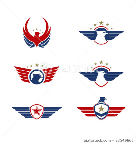 army falcon wing badge icon vector illustration army falcon wing badge icon vector illustration 83549665