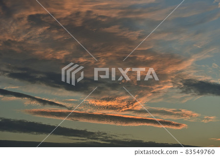 Vivid landscape at dusk 83549760
