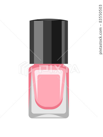Illustration of nail polish. Make up item. Beauty and fashion image. Illustration of nail polish. Make up item. Beauty and fashion image. 83550503
