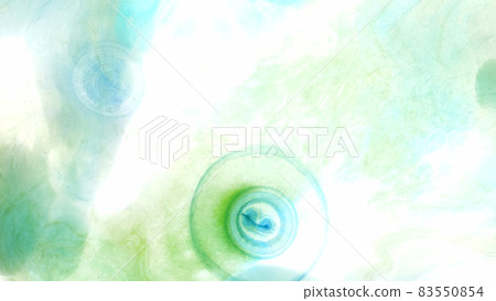 Beautiful background painting with soft shades of blue and green 83550854