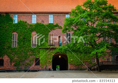 Courtyard in Stockholm City Hall Stadshuset, Sweden Courtyard in Stockholm City Hall Stadshuset, Sweden 83554313