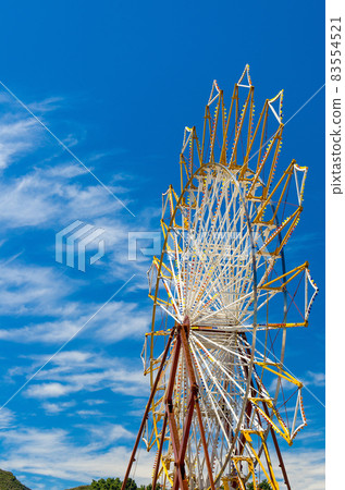 Big ferris wheel, Pefkohori, Halkidiki, Kassandra, Macedonia, Greece 83554521